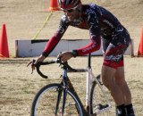 Travis McMaster taking a barrier at one of the dusty races in Arizona. Brandee Lepak