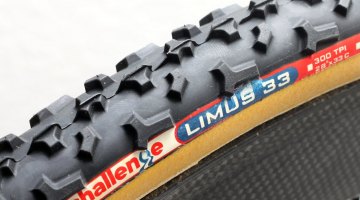 The Challenge Limus tubular tire, in 700x33c width, 300tpi casing. © Cyclocross Magazine