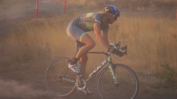 Dusty Utah cyclocross.