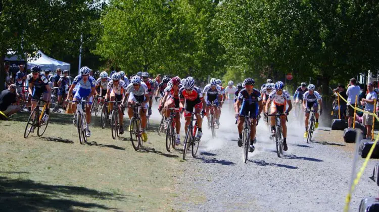 And they're off! Here, 2010 Nittany Lion Cross kicked off UCI season. It might be a bit muddier this year. Anthony Skorochod/CyclingCaptured.com