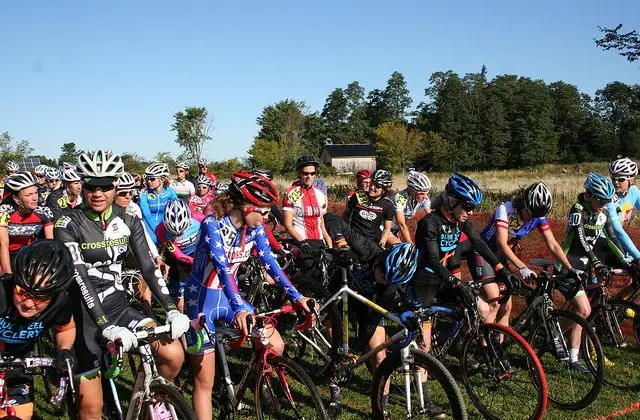 The amateur women on the line at Green Mountain this past weekend. Jeff Bramhall