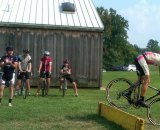 You can learn a lot at a clinic, though you may not be bunny-hopping barriers anytime soon. Neil Schirmer You can learn a lot at a clinic, though you may not be bunny-hopping barriers anytime soon. Neil Schirmer