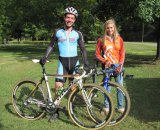 Last week’s Zipp OVCX Athletes of the Week Ray Smith and Rachel Dobroszi. Zipp OVCX