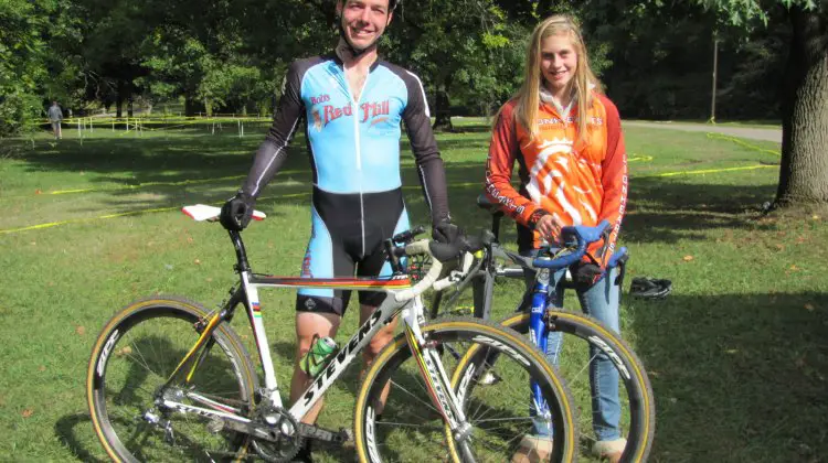 Last week’s Zipp OVCX Athletes of the Week Ray Smith and Rachel Dobroszi. Zipp OVCX