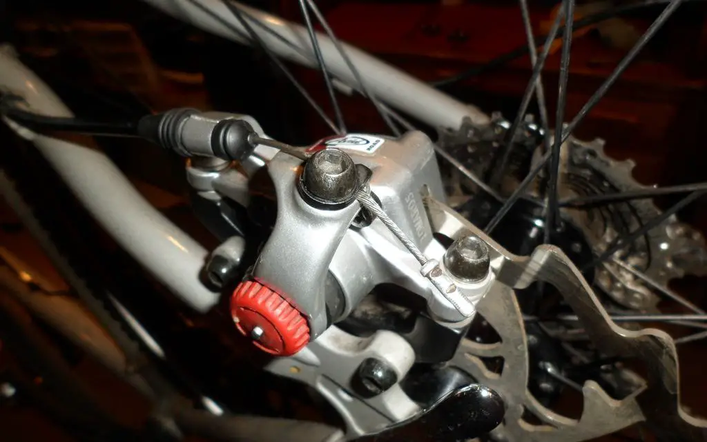 shimano mechanical brake set