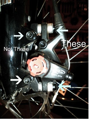 bike disc brake adjustment