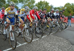 The men at the start of day two of the Planet Bike USGP. aron Johnson