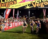 Lards van der Haar leads a European sweep of the 2011 CrossVegas podium © Cyclocross Magazine