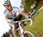 Stybar at the front of the 2011 Baden Supercross. 