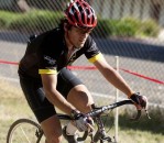 Matt Obregon (Bicycles Plus/Sierra Nevada) on his way to winning the Category A Mens raceHarry Renfree Field - Sacramento Cyclocross