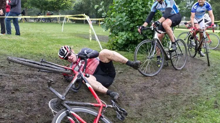 Chaos ensues at Jackson Park Cyclocross. Bill Draper