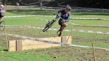 Barriers at Monster Cross. Keith Hower