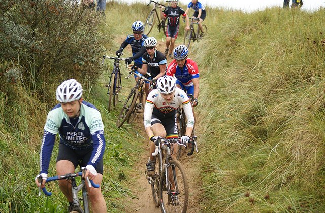 Cyclocross racing, Scottish-style. courtesy of Velo Club Moulin