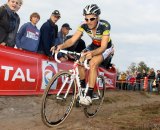 Niels Albert stormed to win the first Superprestige race of the season. © Bart Hazen Niels Albert stormed to win the first Superprestige cyclocross race of the season. © Bart Hazen