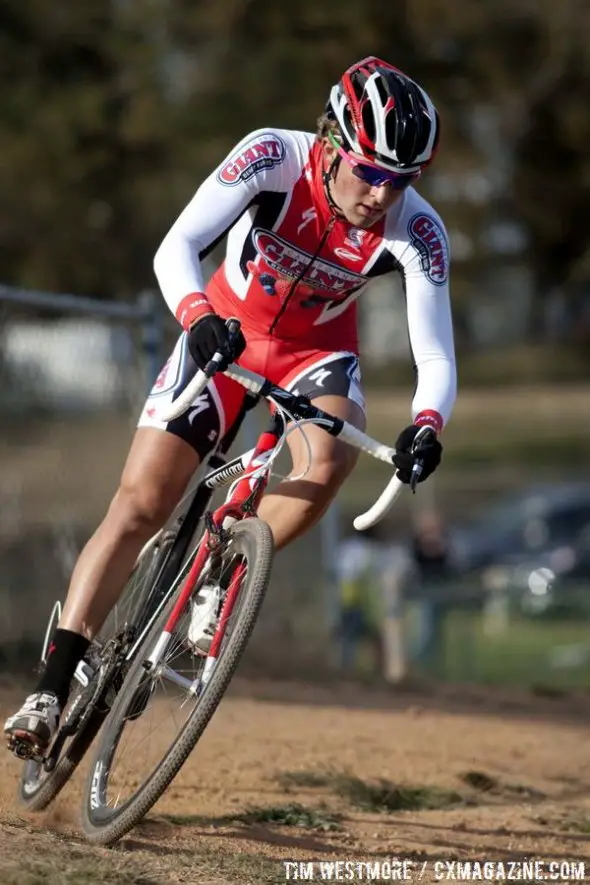 Cody Kaiser (California Giant Berry Farms) solos for the winSacramento Cyclocross Series, Event 6