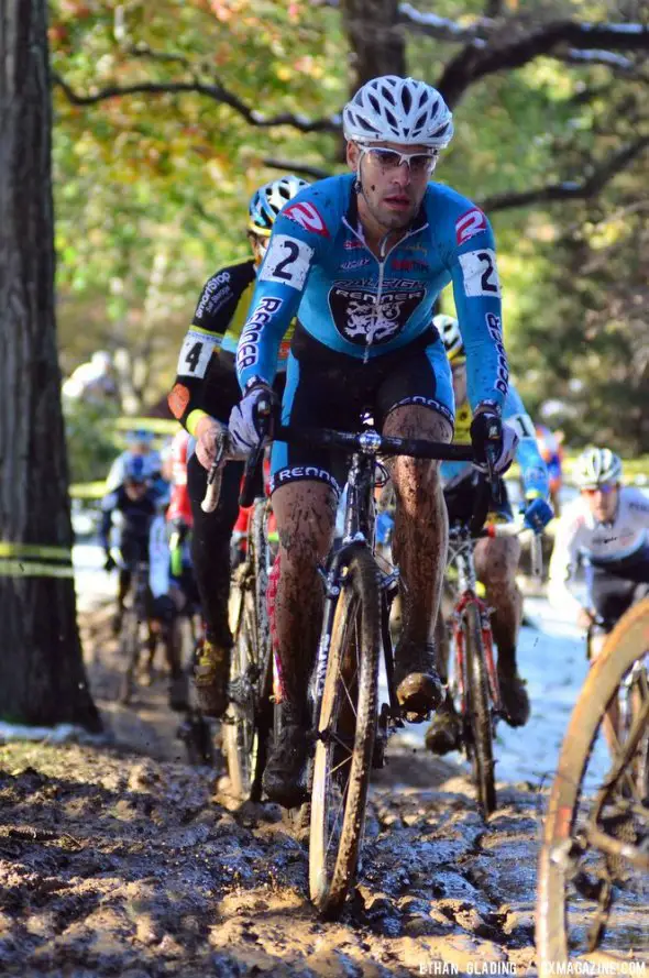 Craig Richey on Sunday (the dry race day) where he finished third at HPCX. Ethan Glading