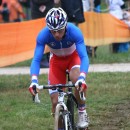 French national champion Francis Mourey took the win Saturday at Nommay Cyclocross. ©Renner Custom CX Team