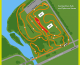 Derby City Cup course map.