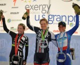 The women's podium. © Rick Mace