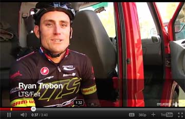 Ryan Trebon talks with Taylor Kruse about his big Cincy3 Day 2 win. ©Taylor Kruse