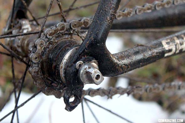 Adam Craig converted his TCX Advanced just before the 2010 Cyclocros National Championships. © Cyclocross Magazine Adam Craig converted his TCX Advanced just before the 2010 Cyclocros National Championships. © Cyclocross Magazine