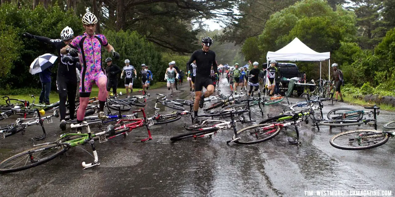 The men's Le Mans start. SSCXWC 2011. © Tim Westmore