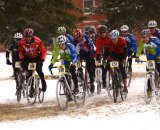 Racers at the start of Campus Cross Race 3 ©Chris Miller