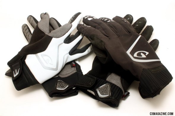 Giro's Ambient and Pivot Cycling gloves keep you warm and dry for true cyclocross conditions. © Cyclocross Magazine