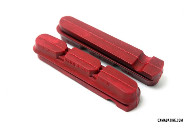 The Carbon Red compound pads are one great gift option from Kool Stop. ©Cyclocross Magazine The Carbon Red compound pads are one great gift option from Kool Stop. ©Cyclocross Magazine