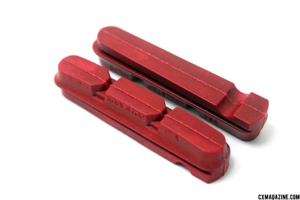 The Carbon Red compound pads are one great gift option from Kool Stop. ©Cyclocross Magazine