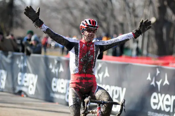 Ned Overend takes the win. ©Steve Anderson