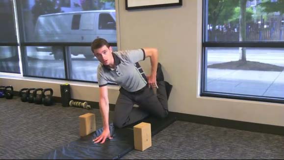Seth Hosmer demonstrates the four essential stretches for cyclocross back health.