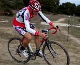 Andy Jaques-Maynes leads a trio of Cal Giant/Specialized racers to win the CCCX season finale. © Tim Westmore