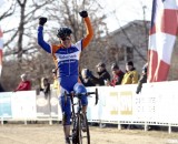 Katie Compton wins her eight title in a row at the 2012 Cyclocross National Championships in Madison, WI. © Cyclocross Magazine