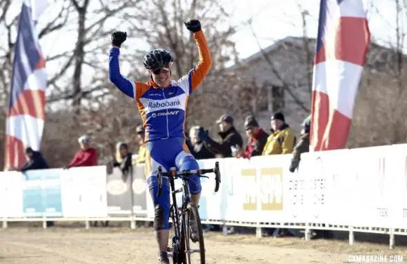 Katie Compton wins her eight title in a row at the 2012 Cyclocross National Championships in Madison, WI. © Cyclocross Magazine