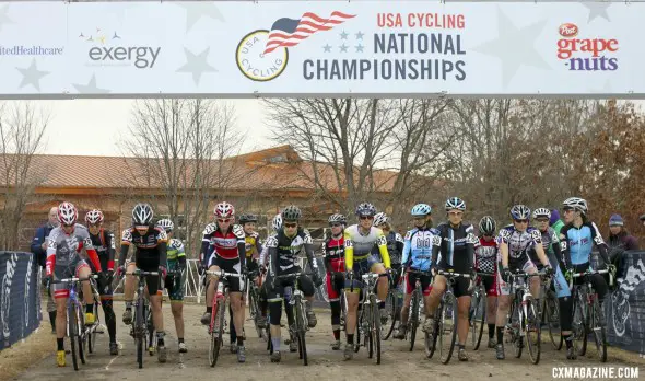 2012 Cyclocross National Championships Women 35-39 Start