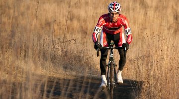 Dylan McNicholas dominated the Masters 30-34 race - 2012 Cyclocross National Championships. © Cyclocross Magazine