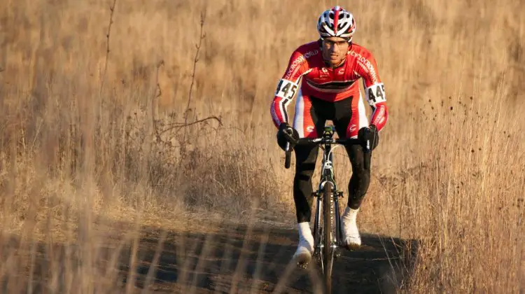 Dylan McNicholas dominated the Masters 30-34 race - 2012 Cyclocross National Championships. © Cyclocross Magazine