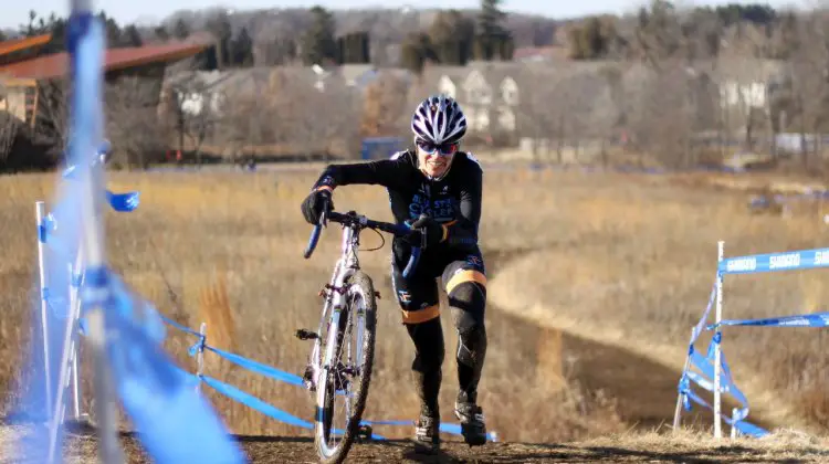 Kathy Sarvary wins yet another Masters Cyclocross National Championship. © Cyclocross Magazine