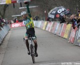 Sven Nys wins the 2011 Superprestige in Hoogstraten, Belgium. © Bart Hazen