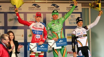 Nys topped the podium at Cauberg Cyclocross. Thomas Van Bracht