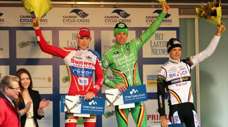 Nys topped the podium at Cauberg Cyclocross. Thomas Van Bracht
