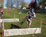 Annis at the barriers at Yorktown. Photo courtesy of Robert Annis