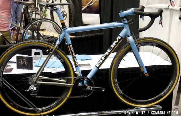 Baum Bicycles flagship titanium cyclocros bike, the Turanti, was on display at the 2012 NAHBS. © Kevin White