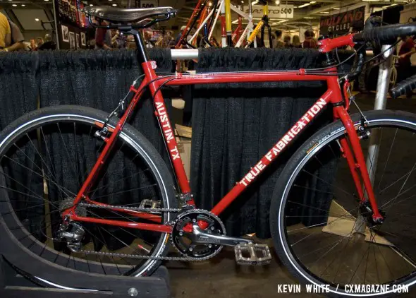 True Fabrication of Austin, Texas brought out this custom cyclocross bike to the 2012 NAHBS.© Kevin White