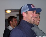 Tim Johnson couldn't stop smiling at the kickoff party for the Ride on Washington.  © Cyclocross Magazine