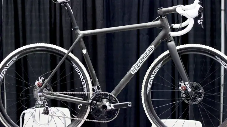 Appleman Bicycles' nude carbon cyclocross bike, made in Minnesota. ©Cyclocross Magazine