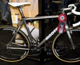 The Moots PsychloX RSL along with the entry from Six Eleven Bicycle Co. shared this year's best cyclocros bike award. © Kevin White