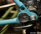 Sycip Bikes' custom rear dropouts on his NAHBS 2012 cyclocross show bike. ©Kevin White