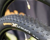 A preview of the tread on Continental's new 2013 cyclocross tubular.